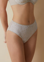 Braga de tiro alto con tejido jacquard - mod. Morella
