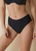 Braga de tiro alto con tejido jacquard - mod. Morella