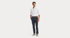 2 Button Collar Shirt, Slim Fit