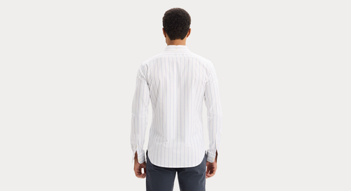 2 Button Collar Shirt, Slim Fit