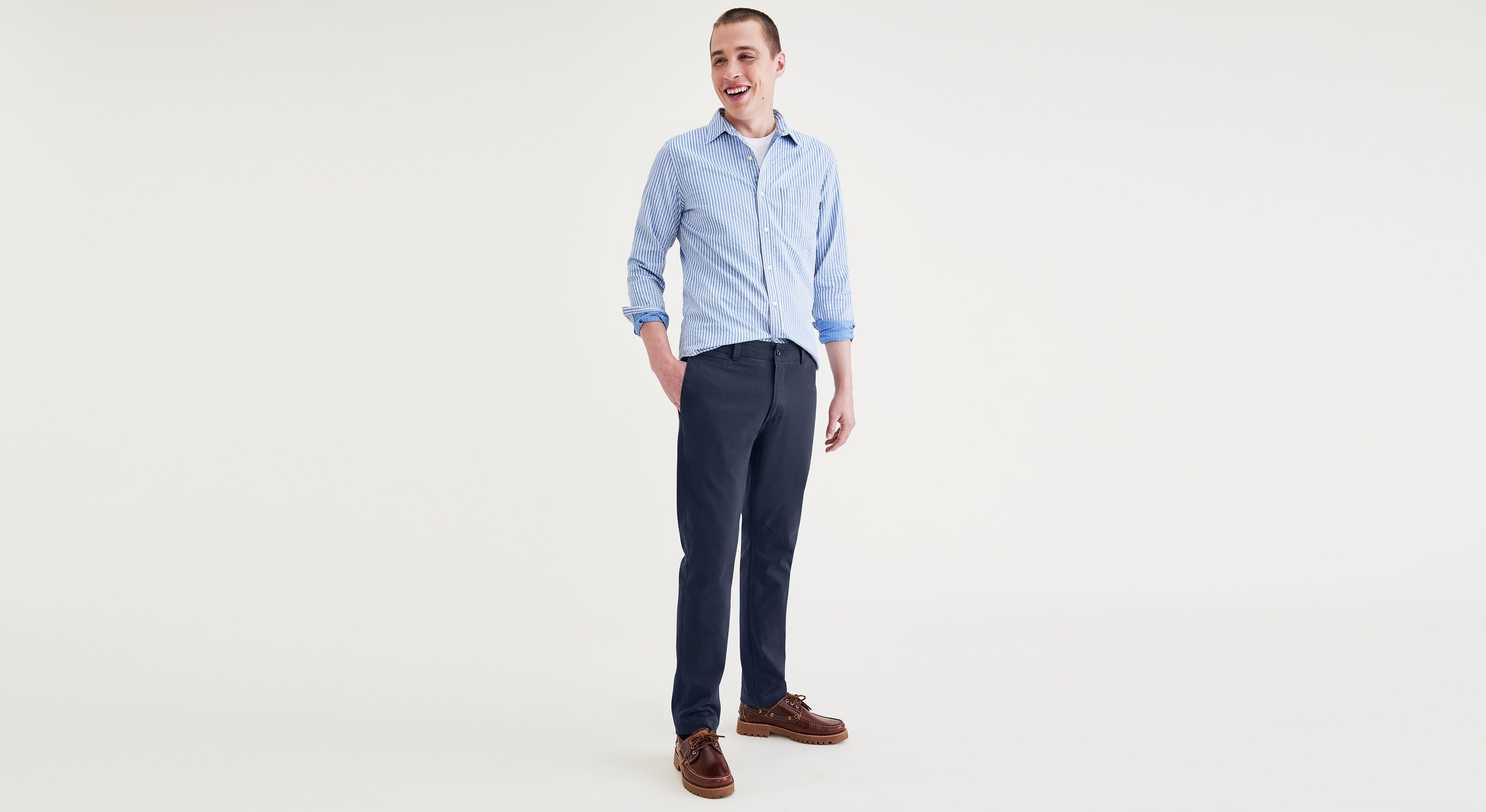 Alpha Chino Pants, Slim Fit