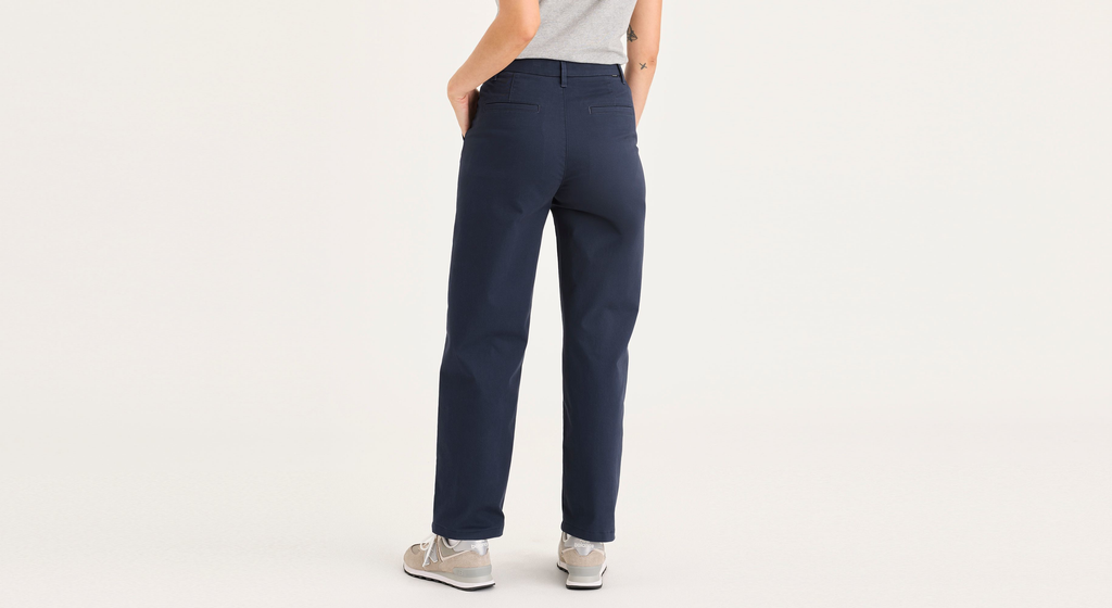 Blake Chino Pants, High Straight Fit