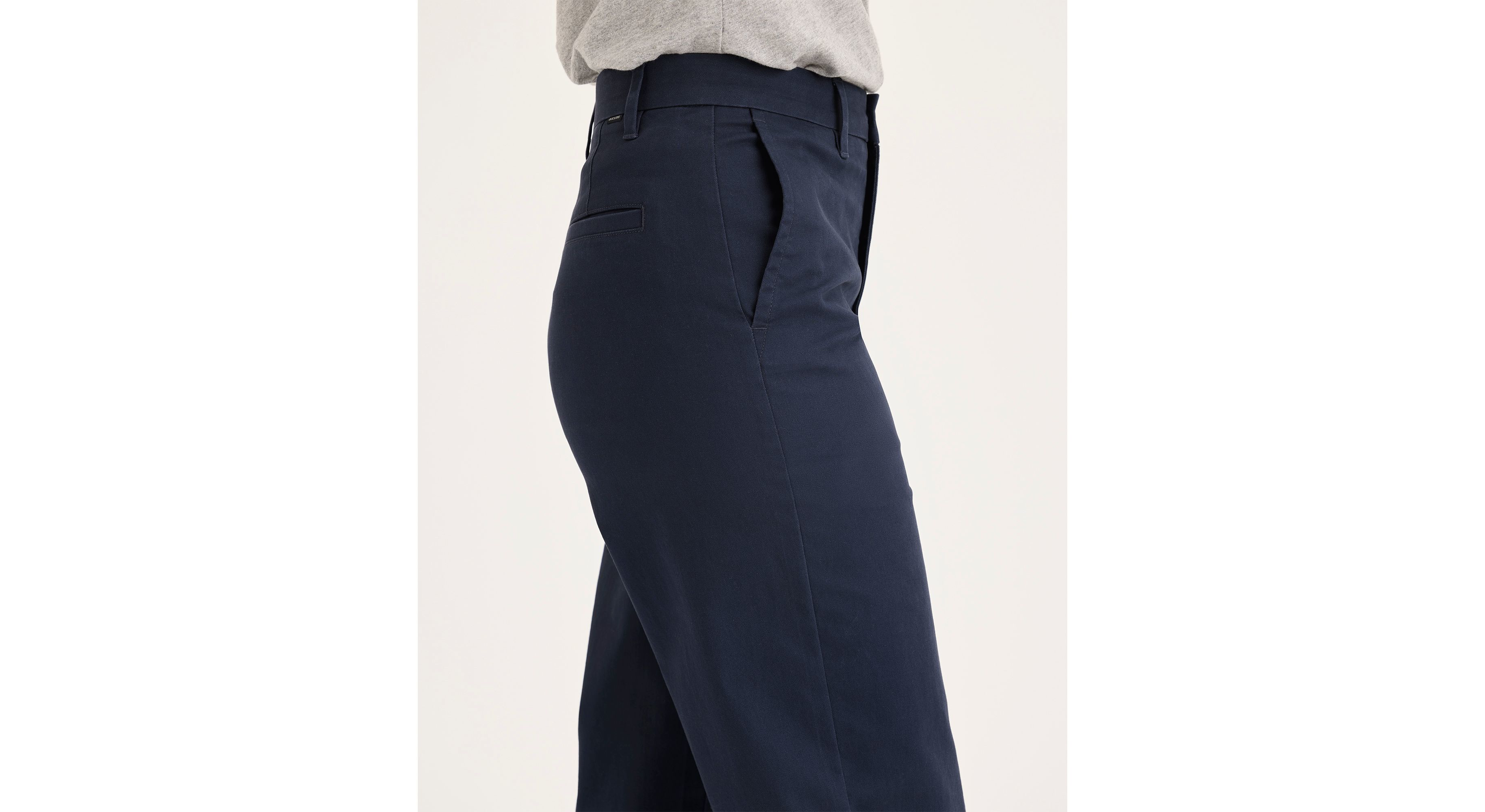 Blake Chino Pants, High Straight Fit