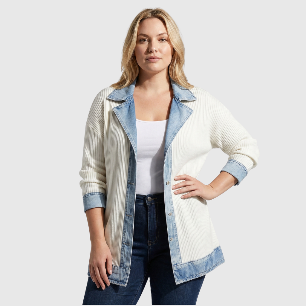 Liv - Chaqueta Denim Relajada