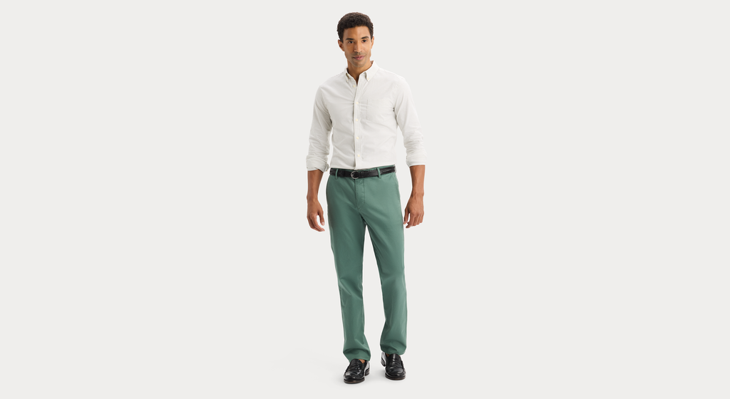 2 Button Collar Shirt, Slim Fit