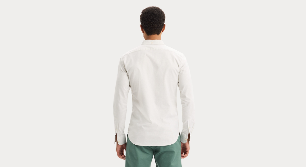 2 Button Collar Shirt, Slim Fit