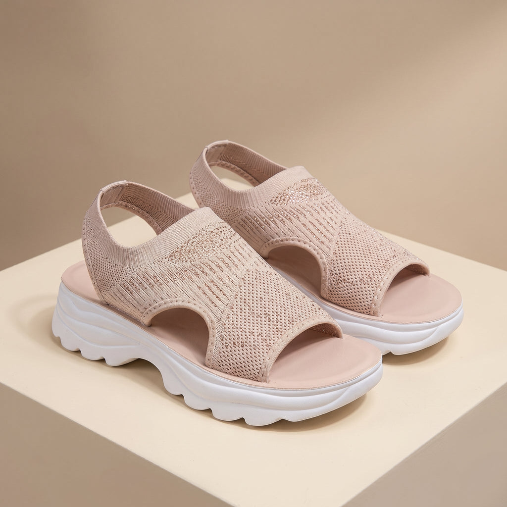 Elena | Sandalias de Plataforma Confort