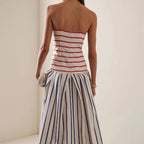 Vestido Celestia Elegancia Fluida para un Verano Sofisticado