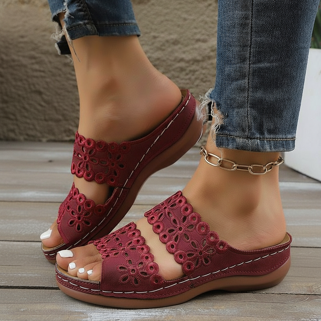 Joanna - Sandalia Floral