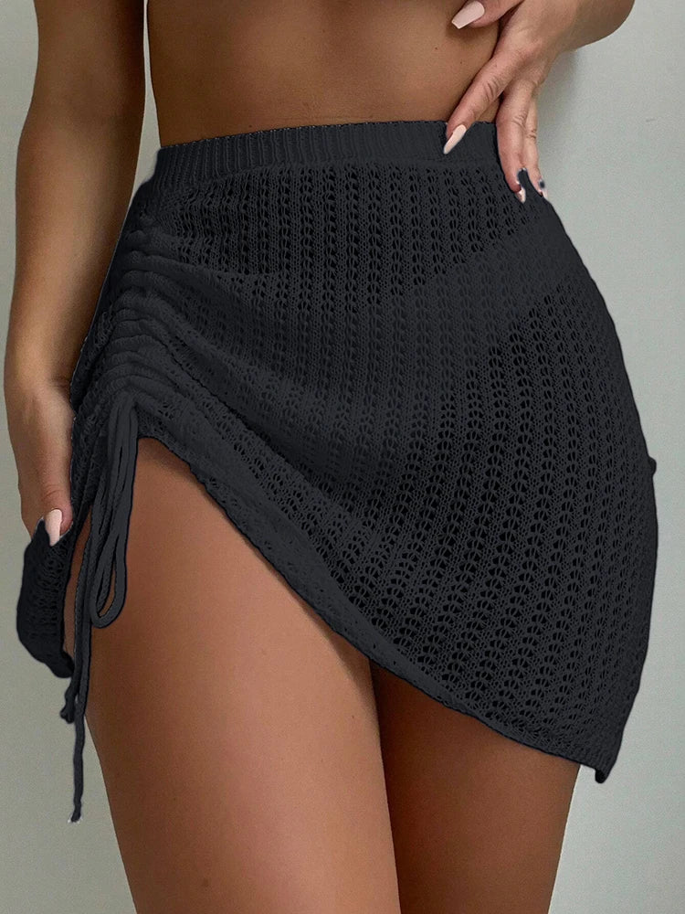 Falda corta elegante y a la moda para fiestas