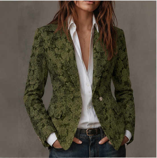 Salamanca | Blazer Jacquard Ajustado