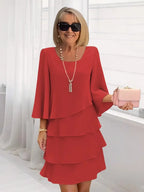 Catherine | Vestido Elegante con Volantes