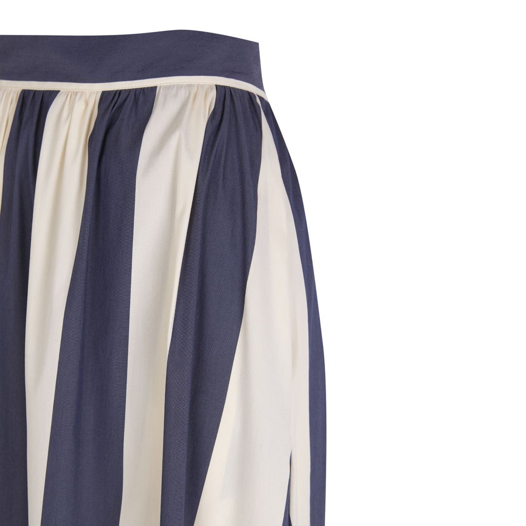 FALDA CELINE BLUE STRIPES