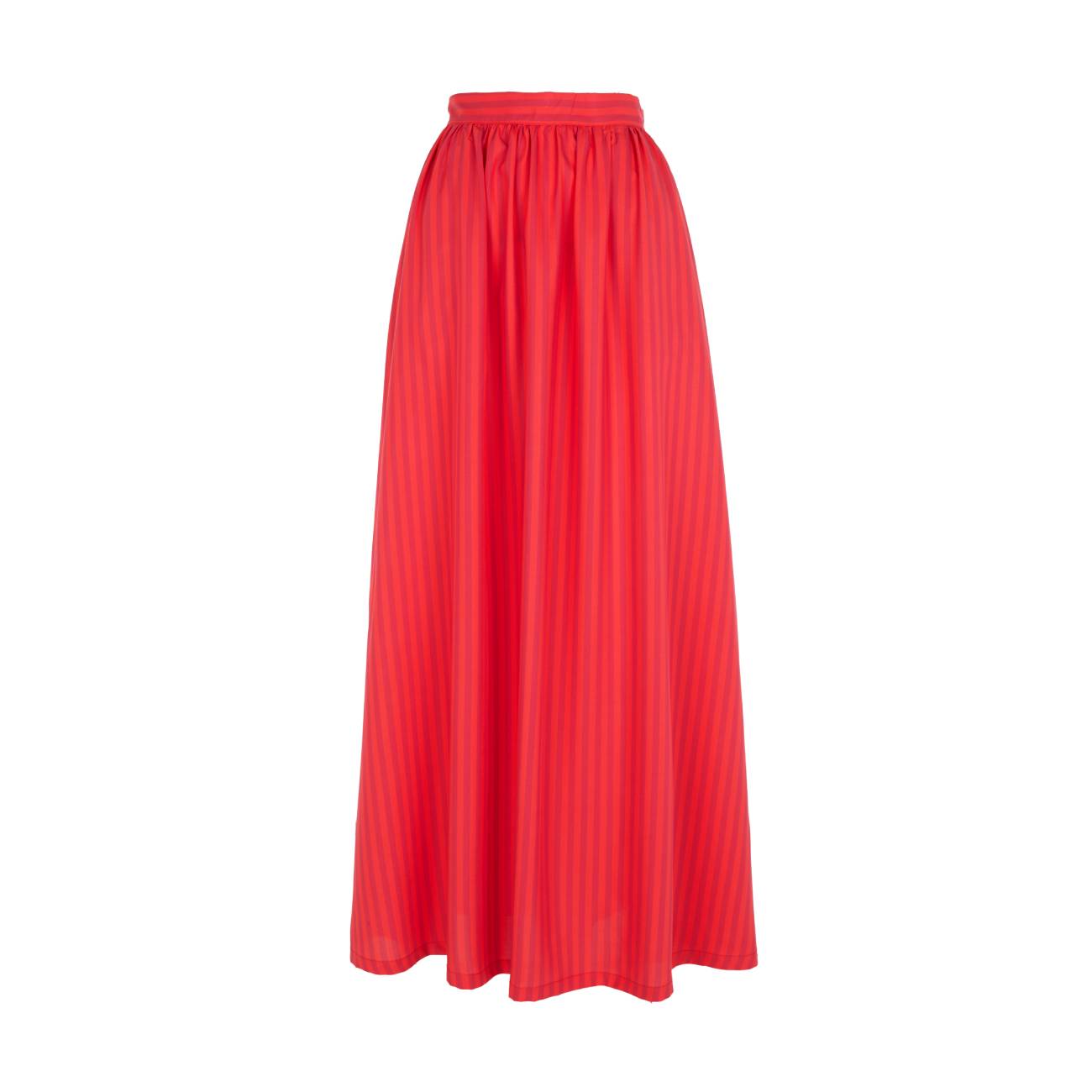 FALDA CELINE RED STRIPES