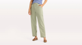 Pantalón Chino Blake, Corte Recto Alto Ajustado