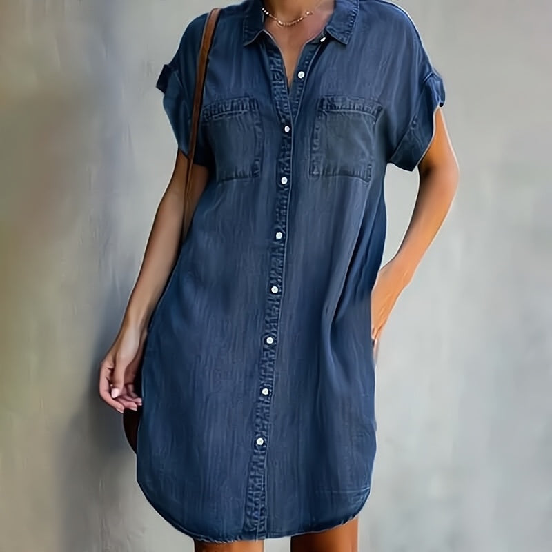 Mari | Vestido Camisero con Botones