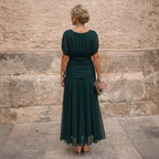 Mikaela | Vestido Maxi de Hombros Descubiertos