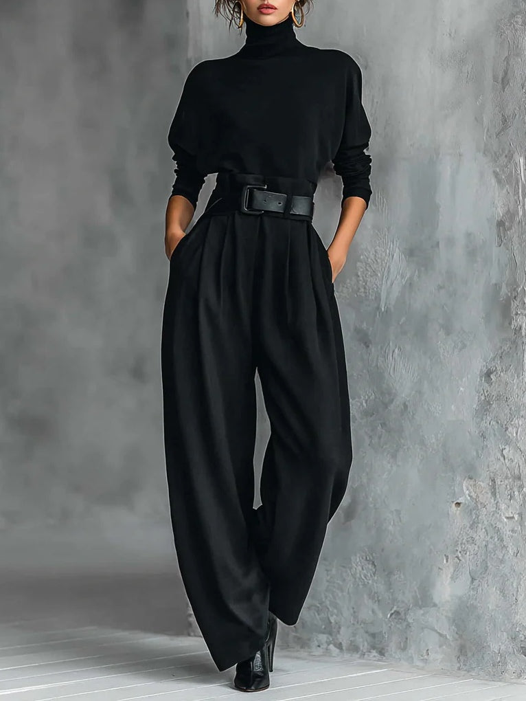 Zahara – conjunto negro total look
