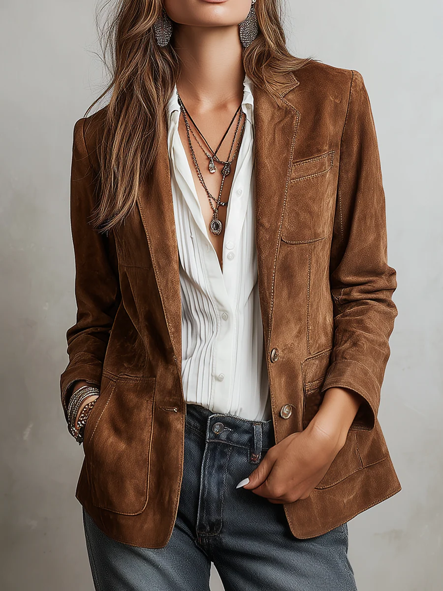 Cuenca | Blazer Vintage Marrón