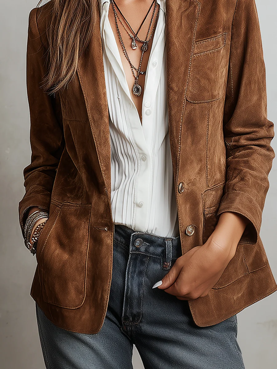 Cuenca | Blazer Vintage Marrón