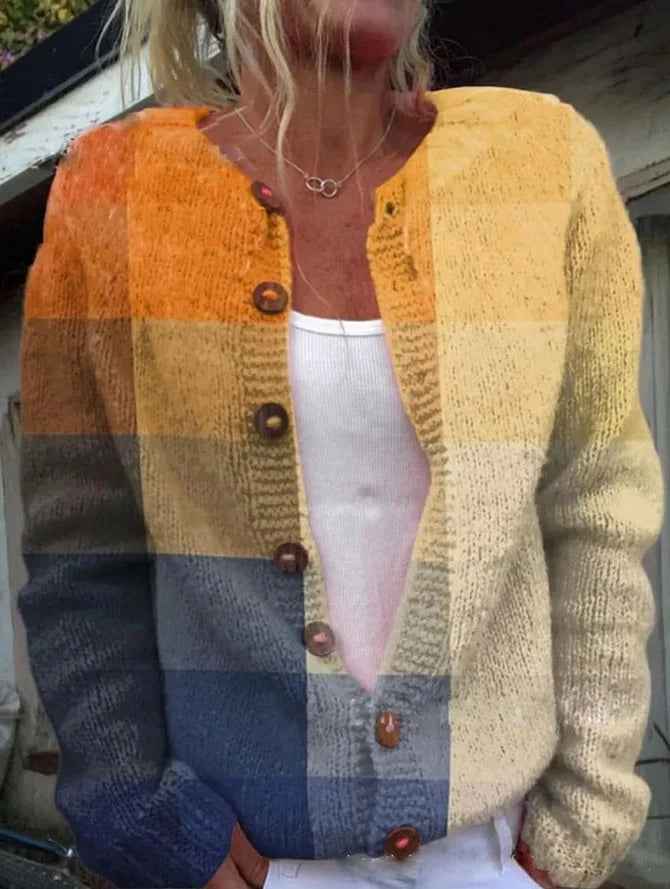 Irma - Chaqueta de Punto Floral