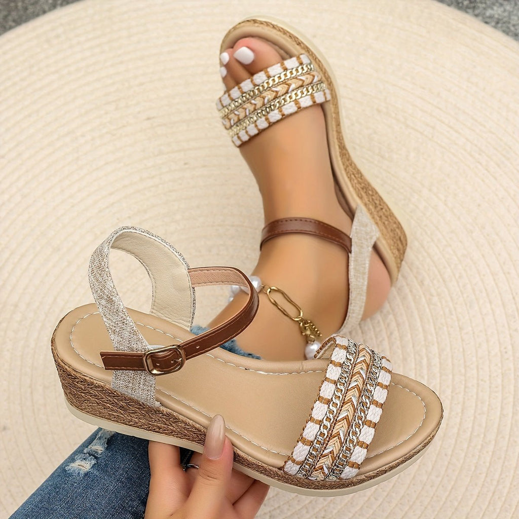 Aveline | Sandalias Casual con Strass para Mujer