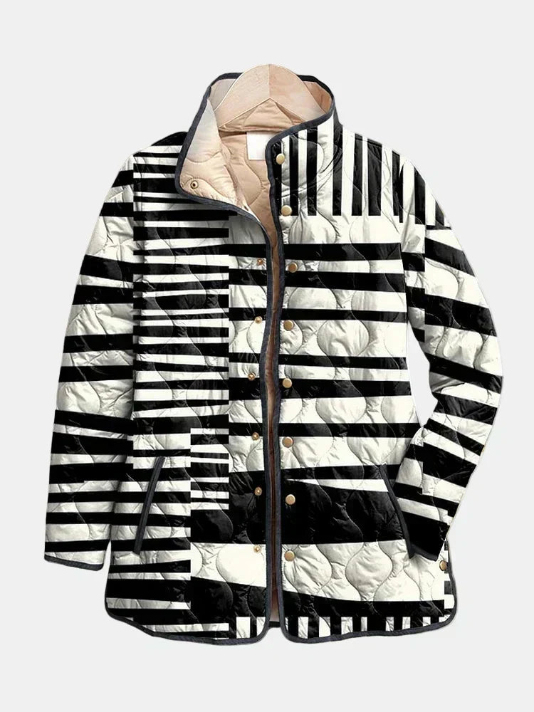 Kaia - Chaqueta Acolchada Floral Vintage