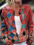 Irma - Chaqueta de Punto Floral