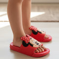 Sandalia Disney Minnie de Goma Roja Tallas 30-34