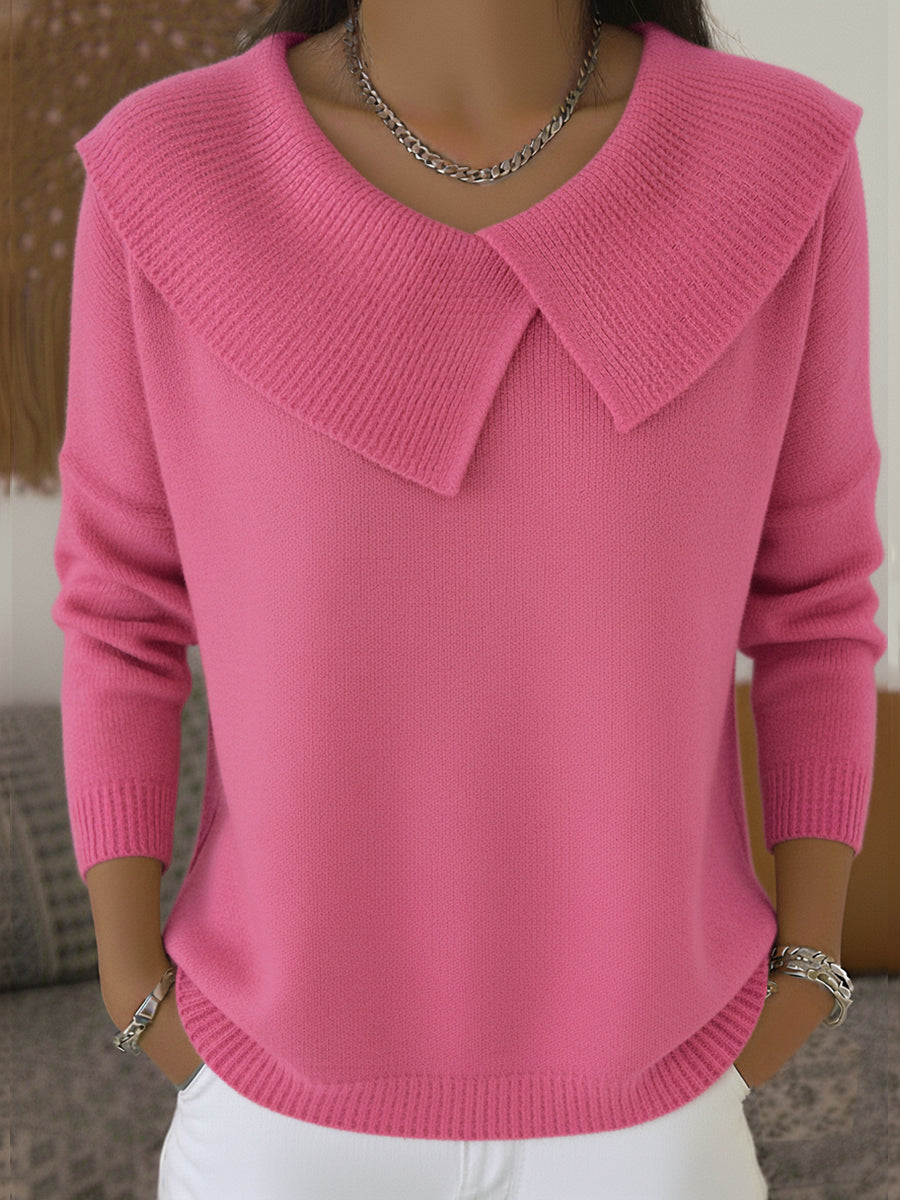 Lucia - Jersey Cálido con Cuello Suave