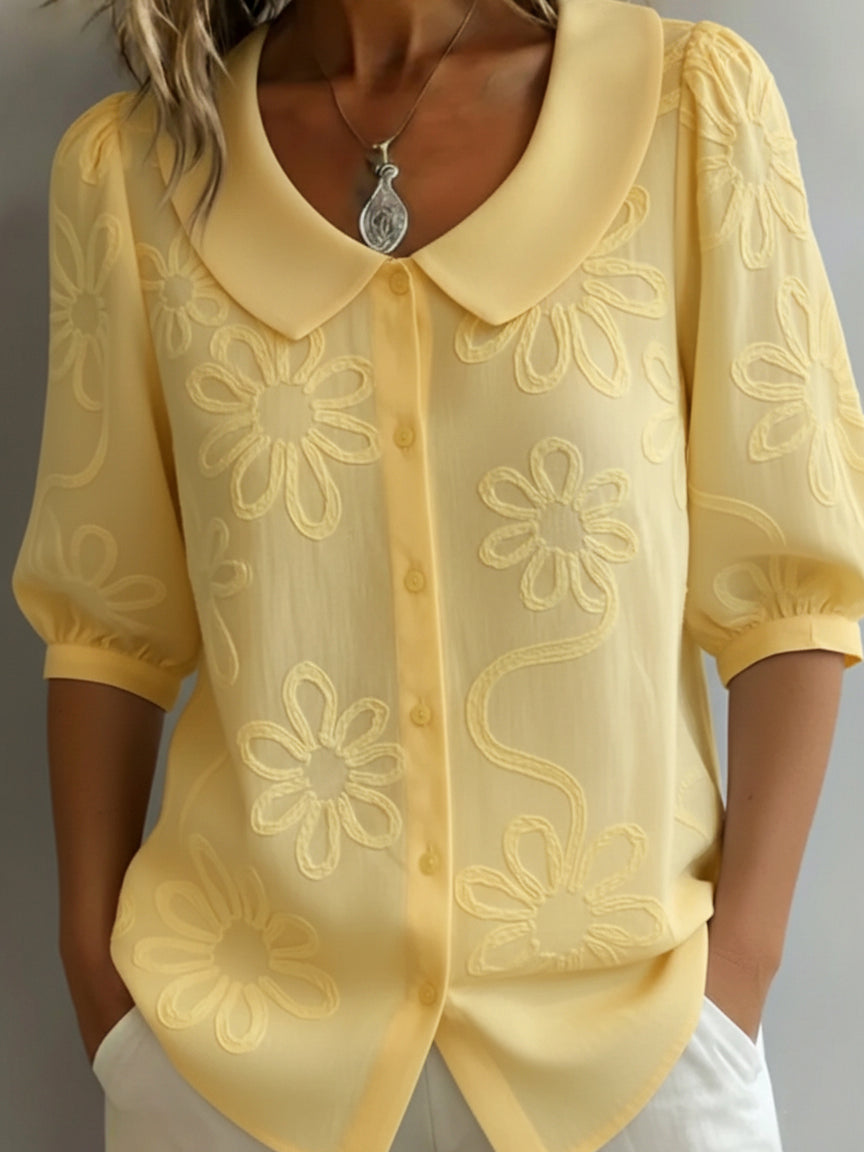Aurélie - Blusa Floral Ligera
