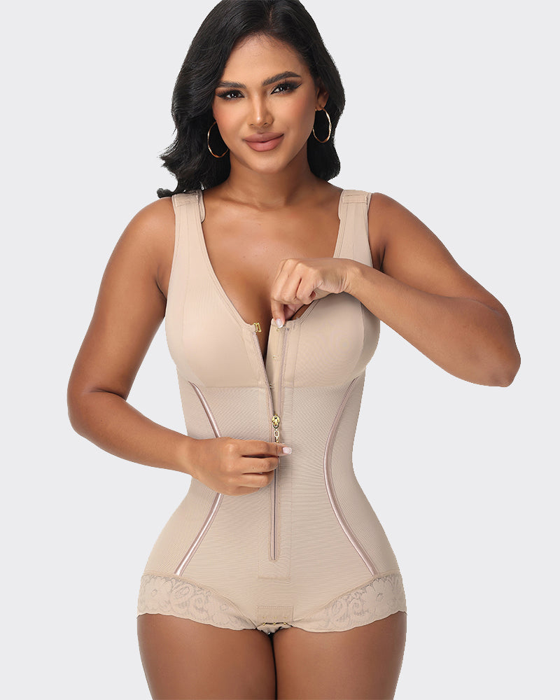 Body Moldeador de Alta Compresión con Cremallera | Modern Slim