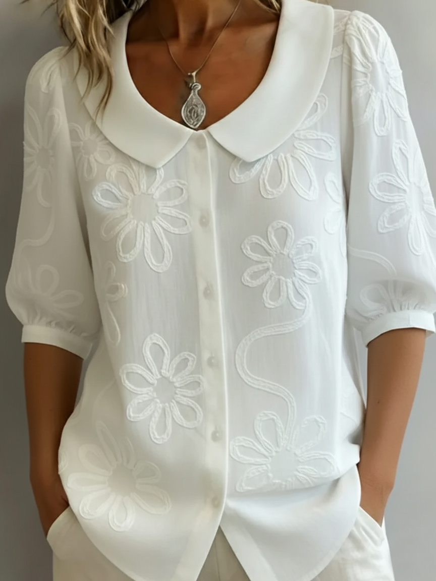 Aurélie - Blusa Floral Ligera