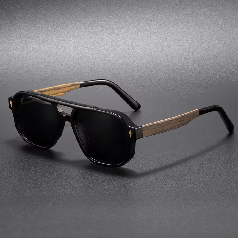 Vittorio — Gafas de Sol en Acetato y Madera