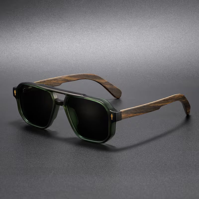 Vittorio — Gafas de Sol en Acetato y Madera