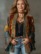 Kirra - Chaqueta Kimono Boho Bordada