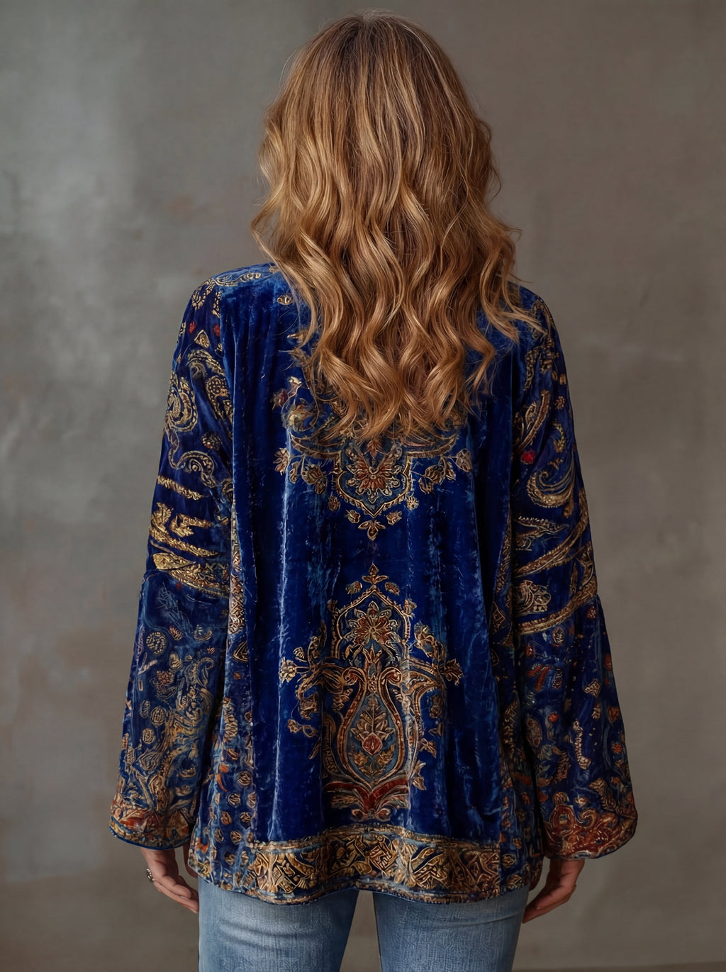 Kirra - Chaqueta Kimono Boho Bordada