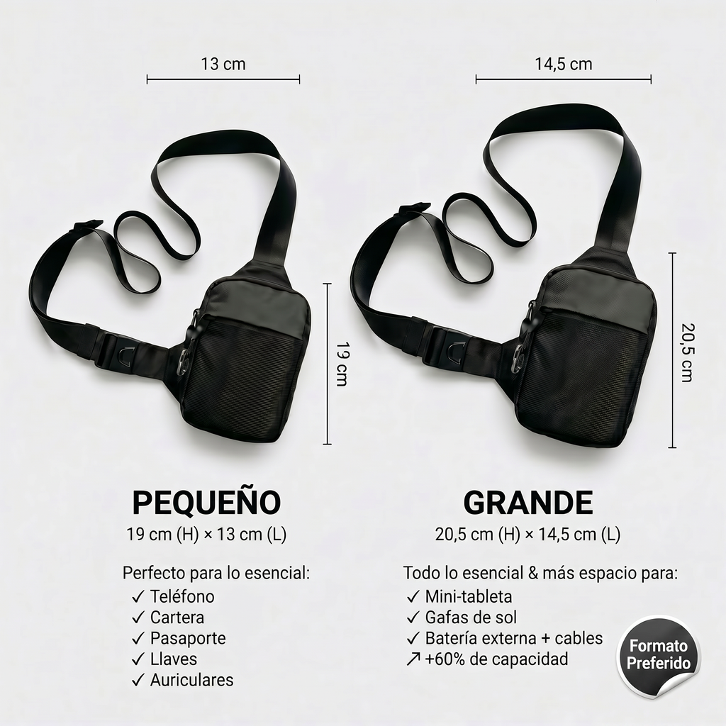 Bandolera Martéa - Seguridad & Comodidad