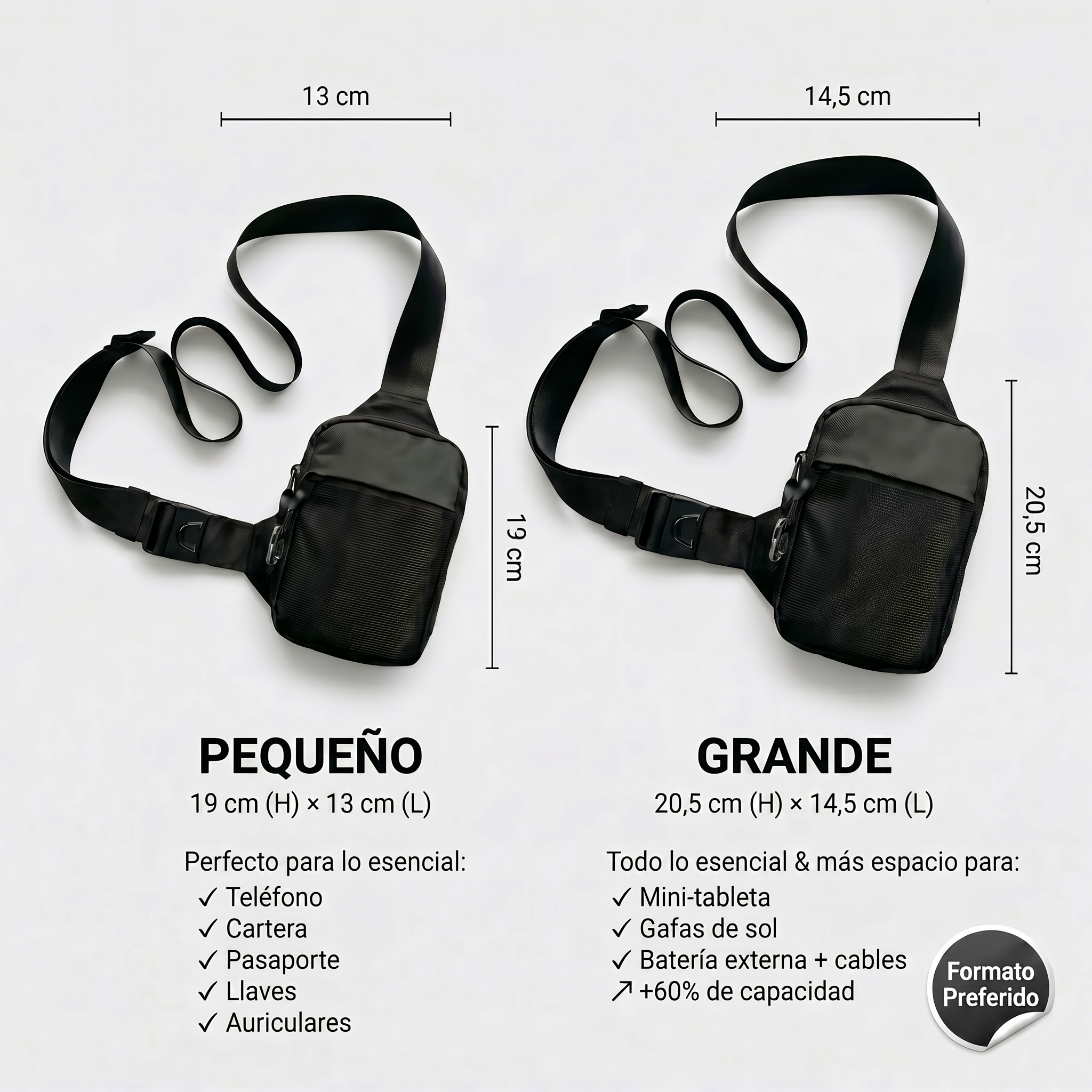 Bandolera Martéa - Seguridad & Comodidad