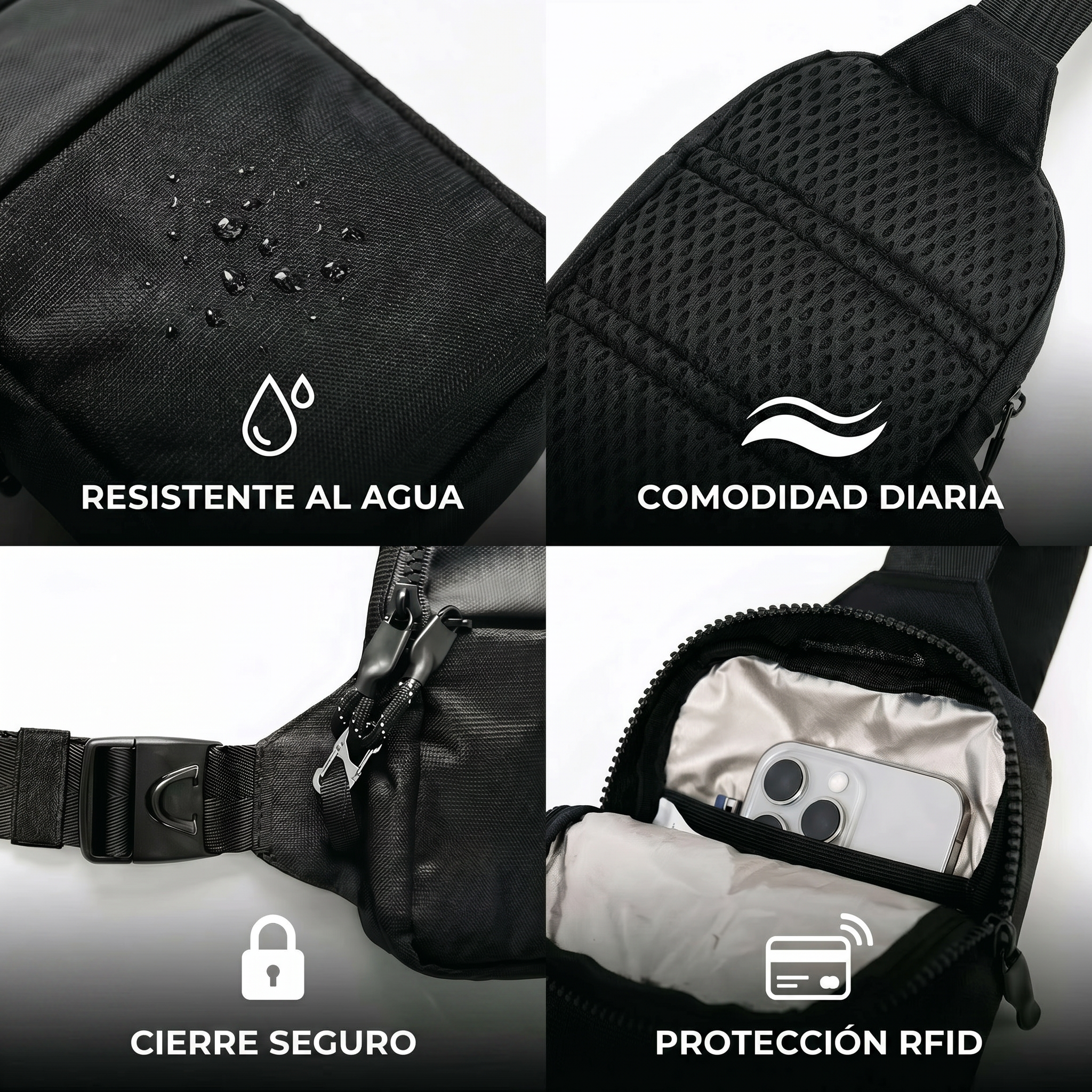 Bandolera Martéa - Seguridad & Comodidad