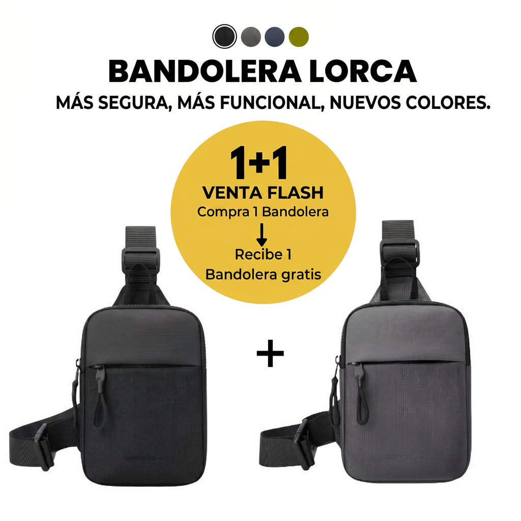 Bandolera Martéa - Seguridad & Comodidad