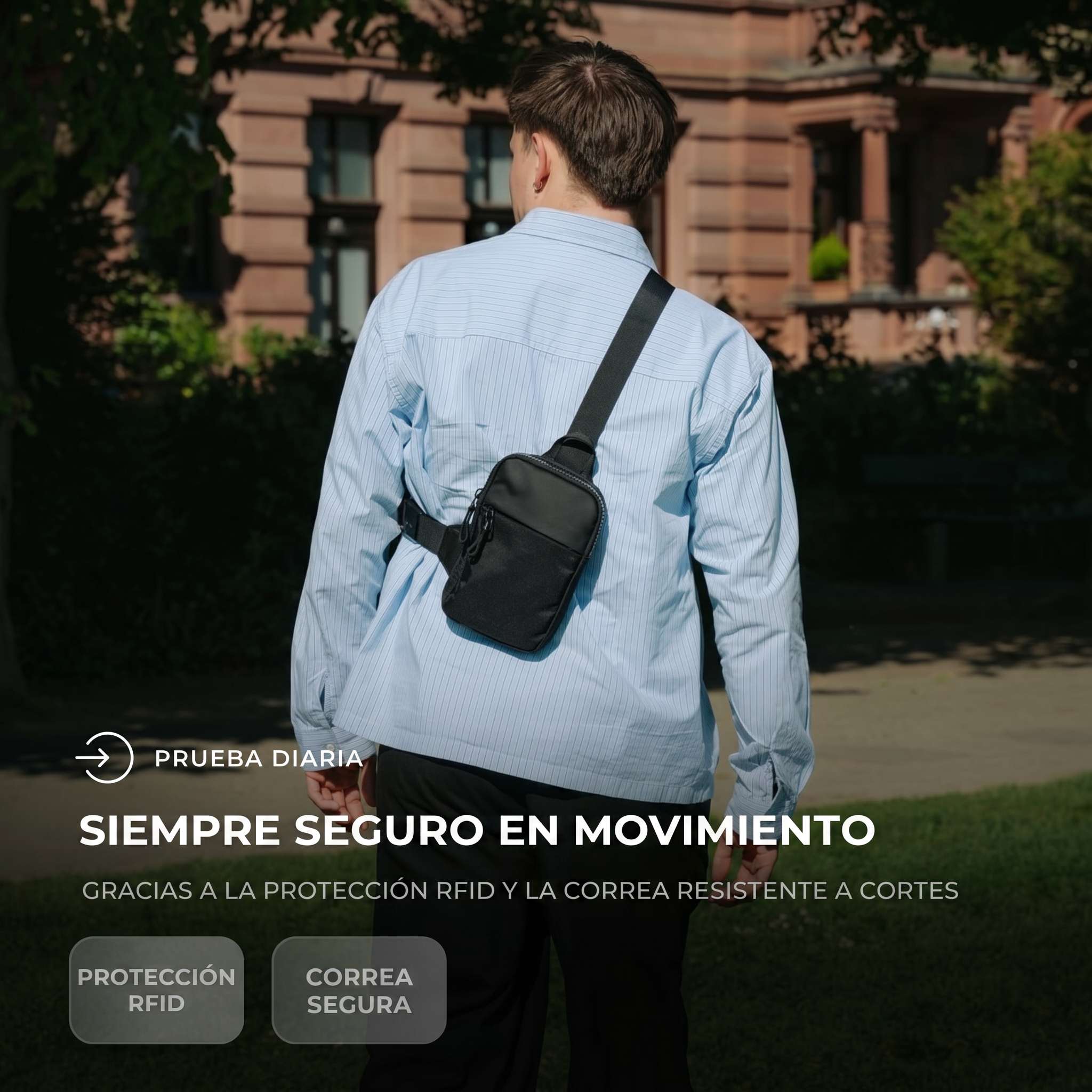 Bandolera Martéa - Seguridad & Comodidad