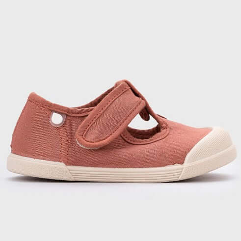 Zapatillas Igor Lona Petito Barefoot Velcro Terracota – Niño y Niña Tallas 19-27