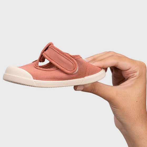 Zapatillas Igor Lona Petito Barefoot Velcro Terracota – Niño y Niña Tallas 19-27