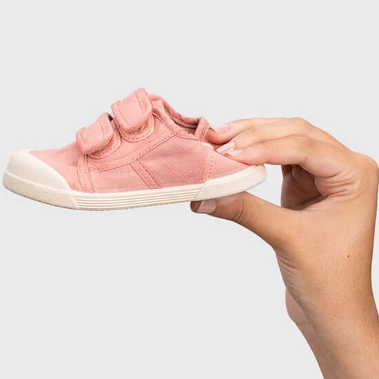 Zapatillas Igor Lona Barefoot Doble Velcro Rosa – Niña Tallas 20-30