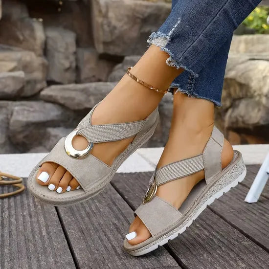 Zéphiriane | Sandalia de Soporte Ajustado y Elegante