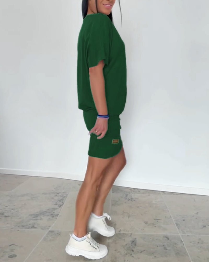 Inma | Vestido Stretch de Corte Relajado