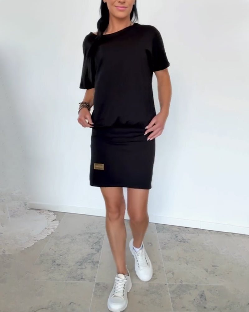 Inma | Vestido Stretch de Corte Relajado