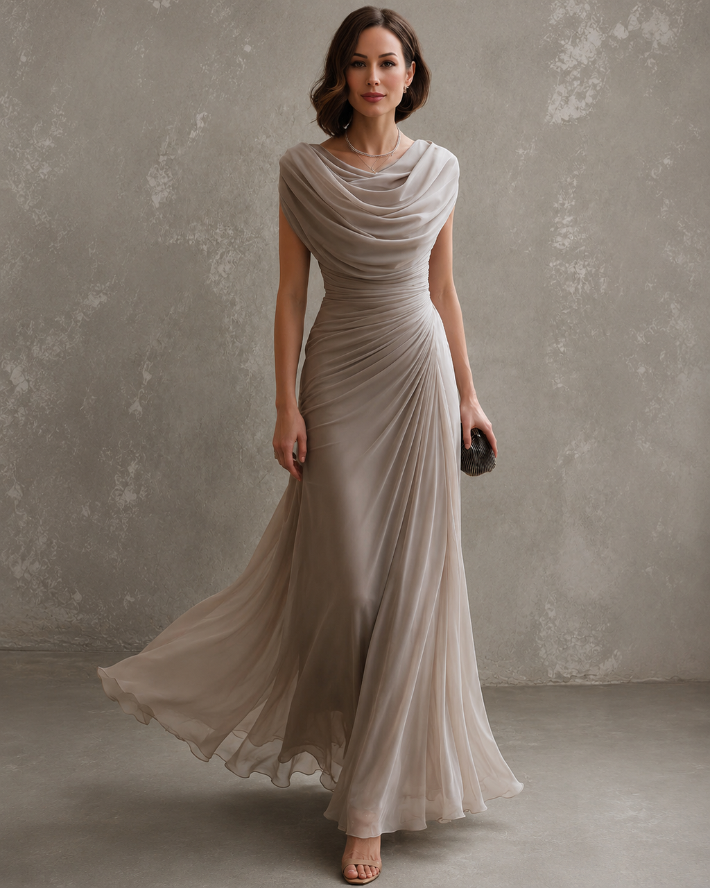 Vestido Maëlle Largo Elegante