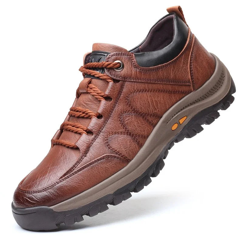 MATT - Zapatos para hombre de cuero hechos a mano ergonómicos